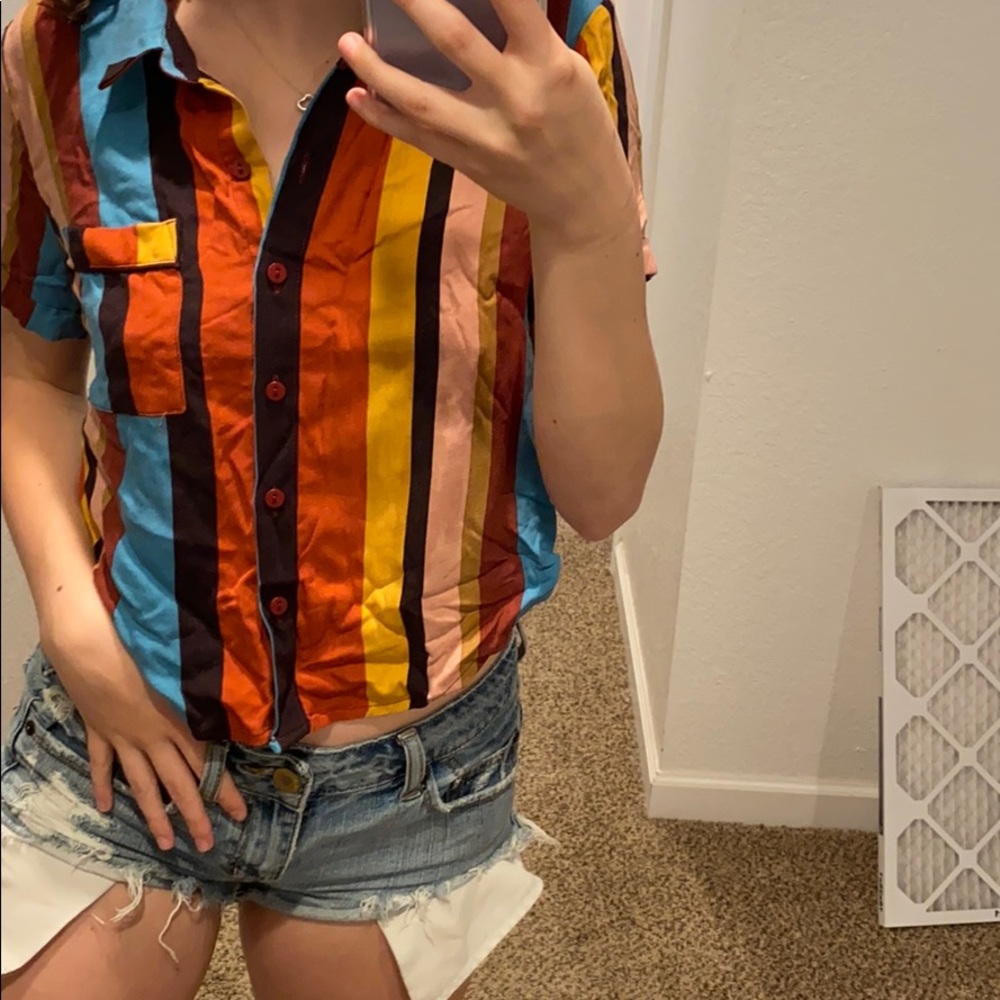 Vintage button up